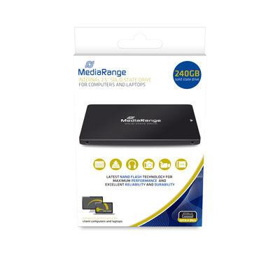 MediaRange SSD 240GB 2.5 intern MR1002 schwarz Sata III