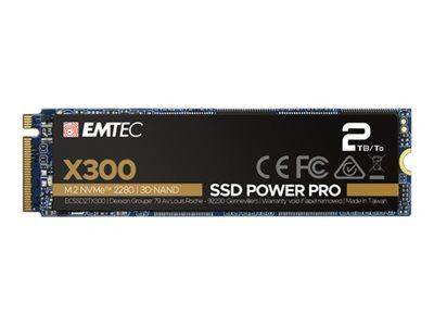 SSD 2TB EMTEC M.2 PCIE X300 NVME M2 22,80
