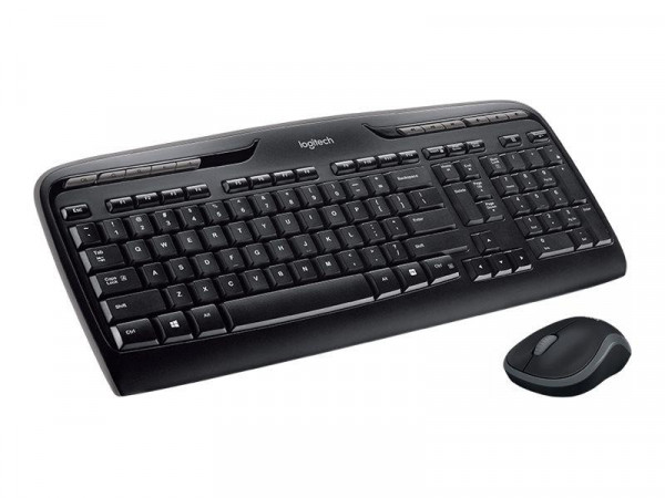 Logitech Wireless Keyboard+Mouse MK330 black retail