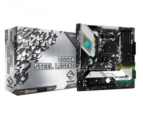 Mainboard ASRock B550M Steel Legend AM4 M-ATX HDMI/DP