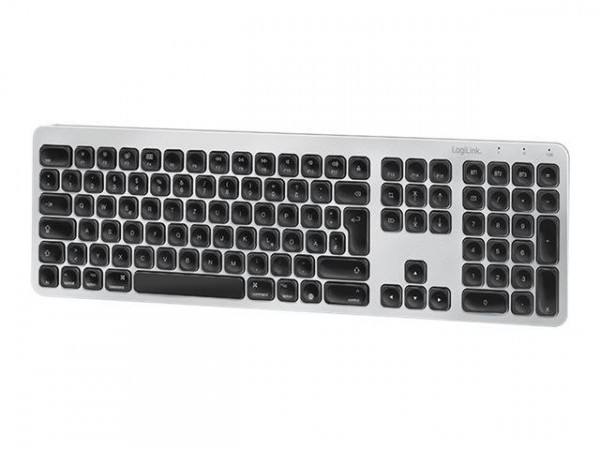 LogiLink Tastatur Bluetooth Multi-Device,max.3 Geräte koppel