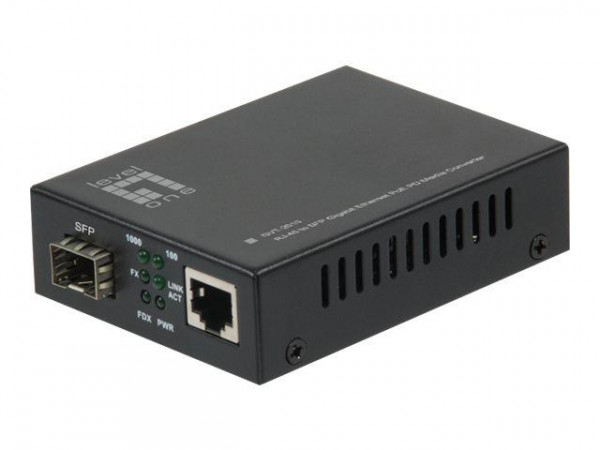 LevelOne Konverter GVT-2010 Ethernet>SFP