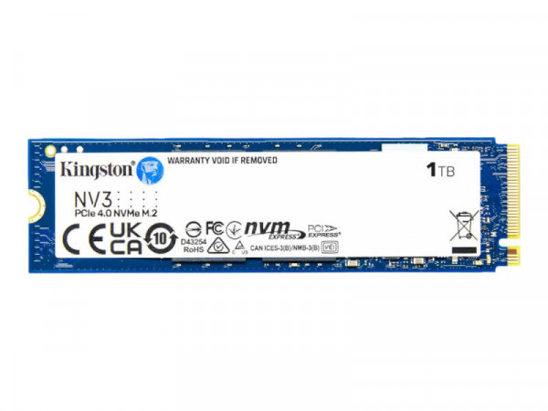 SSD 1TB Kingston M.2 PCI-E NVMe Gen4 NV3 retail