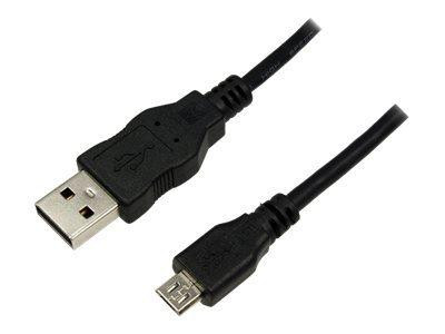 LogiLink USB Kabel A -> micro B St/St 3.00m schwarz