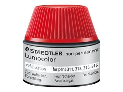 STAEDTLER Nachfülltinte Lumocolor nonperm rot