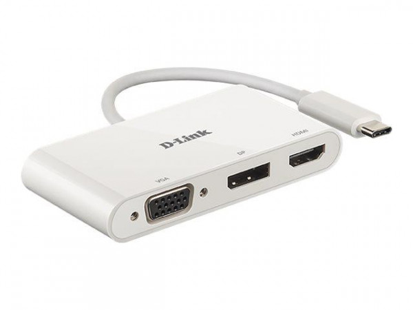 D-Link DUB-V310 6-in-1 USB-C Hub mit HDMI/Kartenleser/uvm