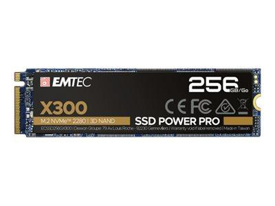 SSD 256GB EMTEC M.2 PCIE X300 NVME M2 22,80