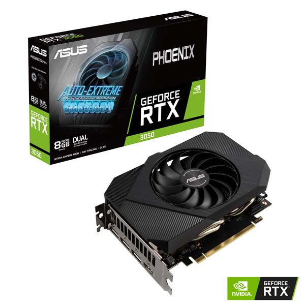 ASUS PH-RTX3050-8G-GAMING (8GB,HDMI,DP,Active)