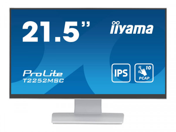 IIYAMA 54.5cm (21,5") T2252MSC-W2 16:9 M-Touch HDMI+2USB
