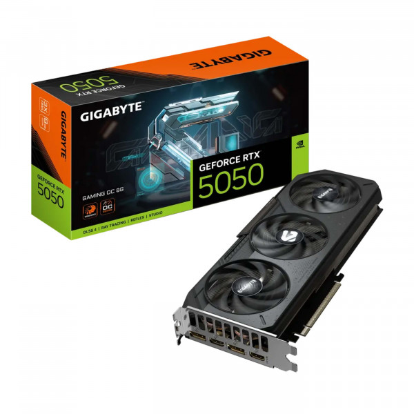 Gigabyte RTX5050 Gaming OC 8G 8GB GDDR6 HDMI 2xDP