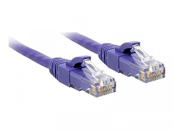Lindy Patchkabel Cat6 U/UTP violett 0.50m