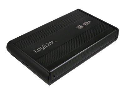 LogiLink Geh. 8.9cm (3,5") USB 3.0/SATA Black ALU m. N