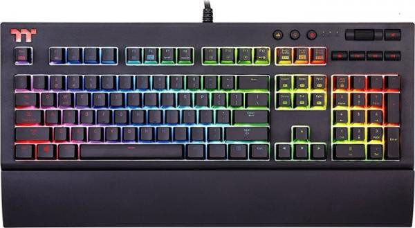 Tastatur mech. Thermaltake Premium X1 RGB MX-Speed-RGB-Silver