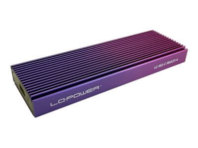 LC-Power SSD-Gehäuse LC-M2-C-Multi-4 -M.2 (NVMe & SATA)