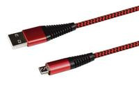2GO USB Ladekabel - rot - 100cm für Micro-USB