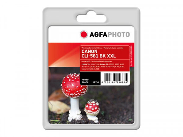 AgfaPhoto Patrone Canon APCCLI581XXLBK ers. CLI-581BK XXL