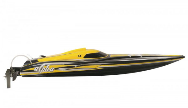 Amewi ALPHA 1060mm 4-6S yellow ALPHA Flame, Rennboot, 80km/h