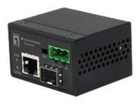 LevelOne Media Konverter IEC-4000 10/100TX>SFP