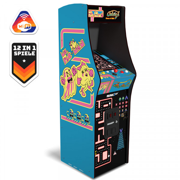 Ms. Pac-Man vs Galaga Class of 81 Deluxe Arcade Machine
