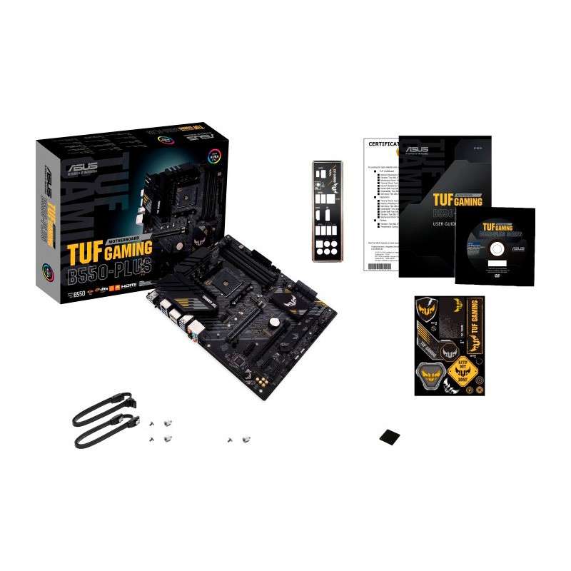 Mainboard ASUS TUF GAMING B550-PLUS (AMD,AM4,DDR4,ATX) | K&M Computer