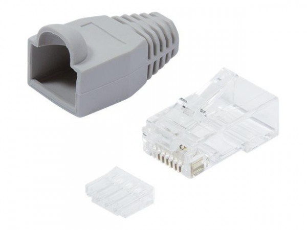 LogiLink Modular Plug CAT 6e RJ45, 100er Set ungeschirmt