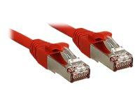 Lindy Patchkabel Cat6A S/FTP PIMF LSOH rot 10m