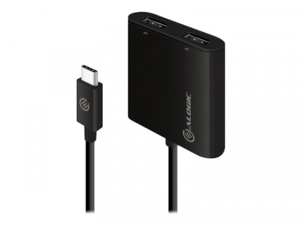 Alogic Adapter USB-C -> Dual Displayport2.0 4K 30Hz