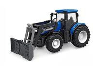 Amewi RC Traktor mit Räum-Schiebeschild LiIon 500mAh blau/6+