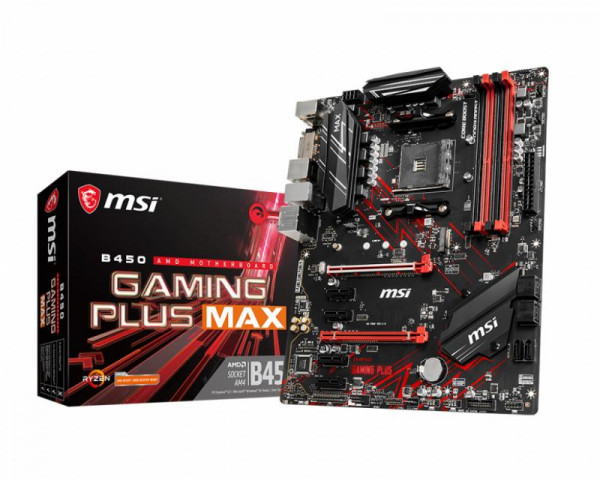 Mainboard MSI B450 Gaming Plus MAX(B450,AM4,ATX,DDR4,VGA,AMD)