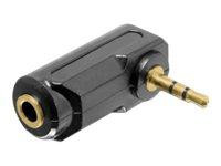 Klinke Adapter Delock 3,5mm -> 3,5mm Bu/St 90°