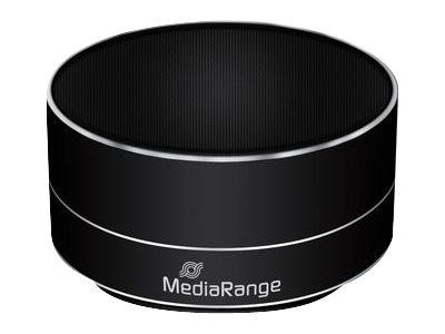 MediaRange kompakter Mono-Lautsprecher schwarz