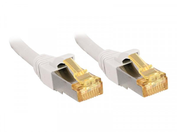 Lindy Patchkabel Cat6A S/FTP LSOH Cat7 Rohkabel weiß 30m
