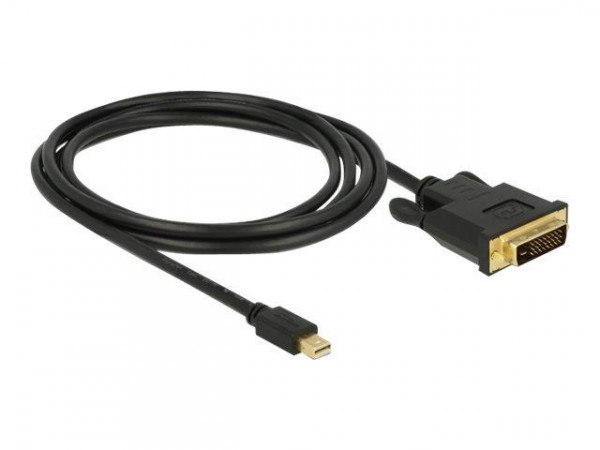 DELOCK Kabel mini DP 1.1 -> DVI (24+1) St/St 2.0m schwarz