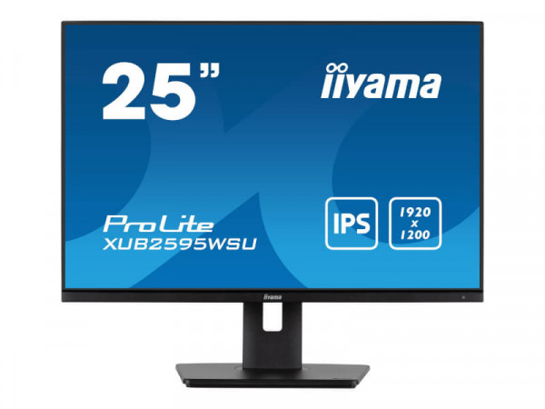 IIYAMA 63.4cm (25") XUB2595WSU-B5 16:10 HDMI+DP+USB IPS