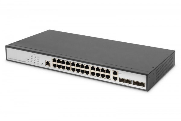 DIGITUS Gigabit Ethernet Layer 2 Switch, 24-Port