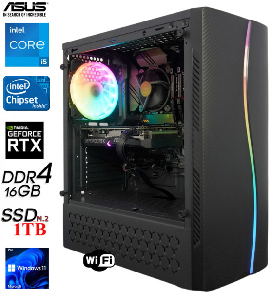 GamingLine i5-11400F-M2-RTX3060 WiFi