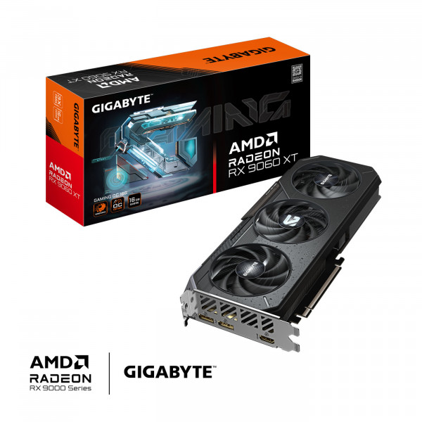 Gigabyte Radeon RX9060 XT Gaming OC 16GB GDDR6 2xHDMI 2xDP