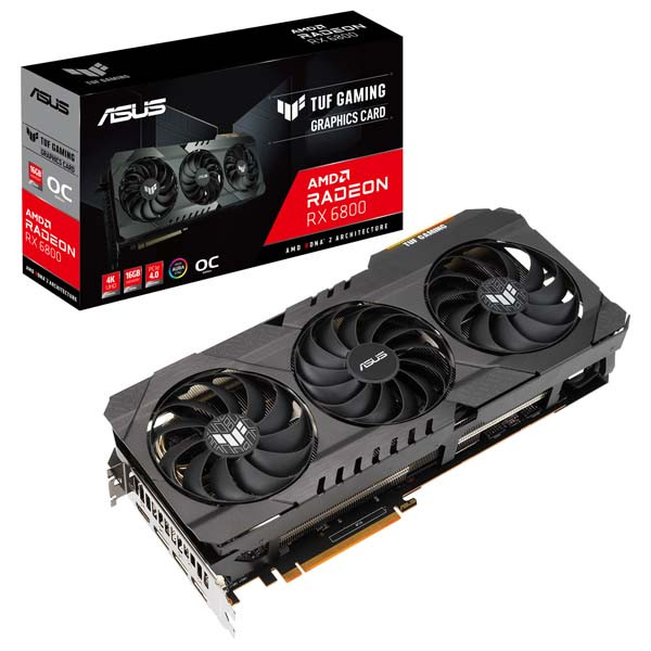 ASUS TUF RX6800-O16G-GAMING (16GB,HDMI,DP,Active)