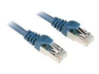 Sharkoon Kabel RJ45 CAT.6 SFTP 5,0m blau
