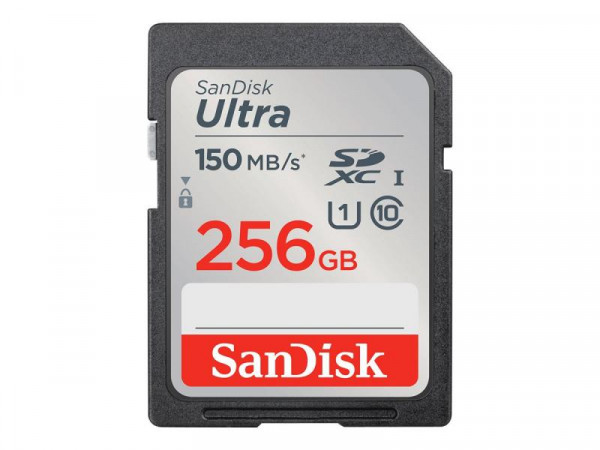 SD Card 256GB SanDisk SDXC UHS-I 150MB/sec