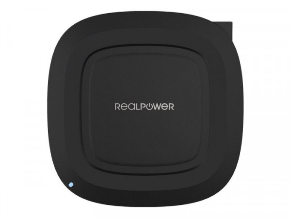 RealPower FreeCharger-10 schwarz, wireless Ladestation