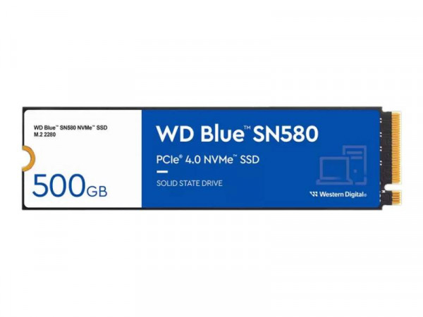 SSD WD Blue M.2 2280 500GB NVMe SN580 intern