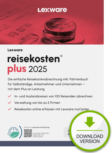 Lexware reisekosten plus 2025 ABO Download