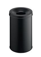 DURABLE Papierkorb Safe rund 30 Liter schwarz