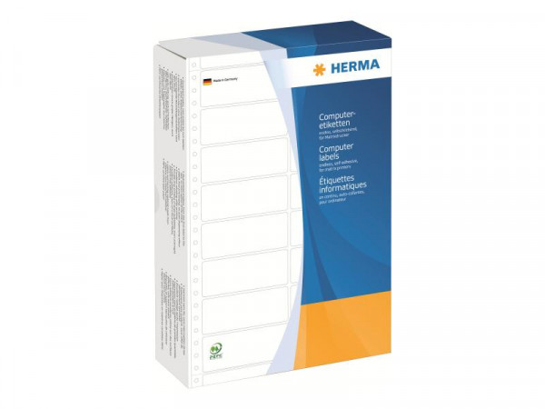 HERMA Computeretiketten weiß 88,9x35,7 mm Papier 8000 St.