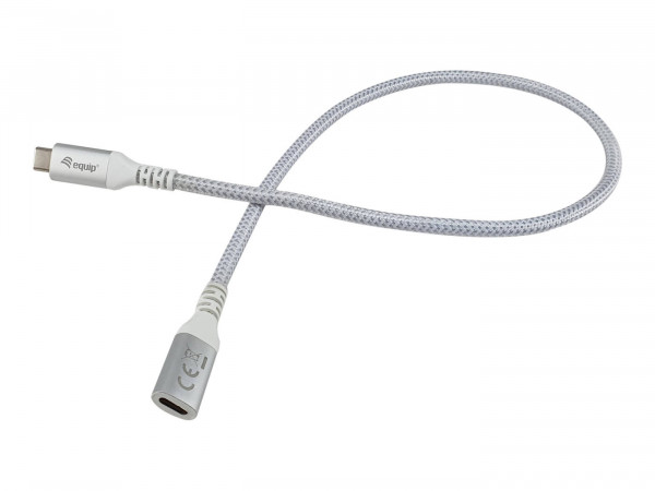 Equip Kabel USB-C 3.2 -> C Verl. St/Bu 1.00m 5A 4K/60Hz ws