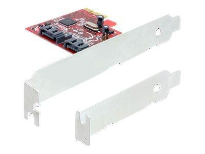 PCI Expr Card Delock 2x SATA III int +LowProfile
