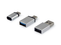 Equip Adapter USB/C -> MicroUSB/USB-A,Micro USB->USB-C St/Bu Equip Adapter USB/C -> MicroUSB/USB-A,Micro USB->USB-C St/Bu