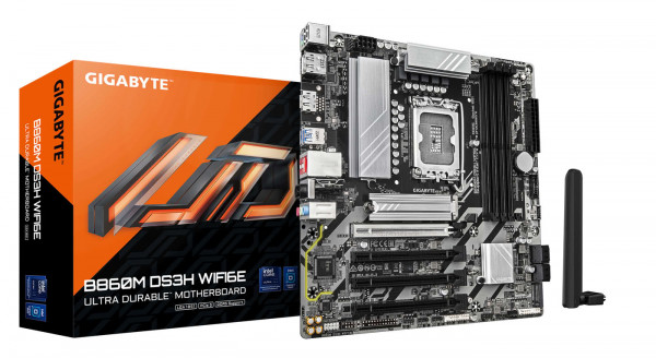Gigabyte B860M DS3H WIFI6E (B860,S1851,mATX,DDR5