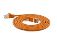 Wantec Patchkabel SSTP CAT7 Ste. CAT6a d=4mm 2,00m orange